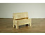 Sitzbank mit Stauraum | Holz | HxBxT 540 x 710 x 280 mm | Certeo